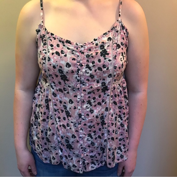 American Eagle floral Tank Top - Picture 4 of 5